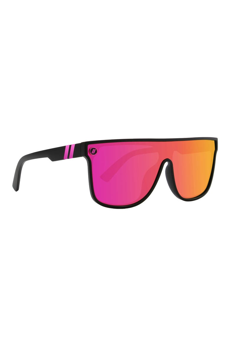 Sci-Fi DX 148mm Polarized Flat Top Sunglasses, Alternate, color, MIDNIGHT EMMA