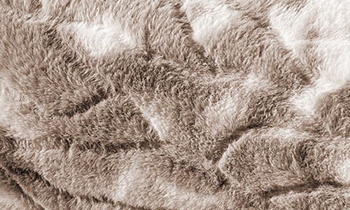 Luxury Home Alaska Faux Fur Throw Blanket