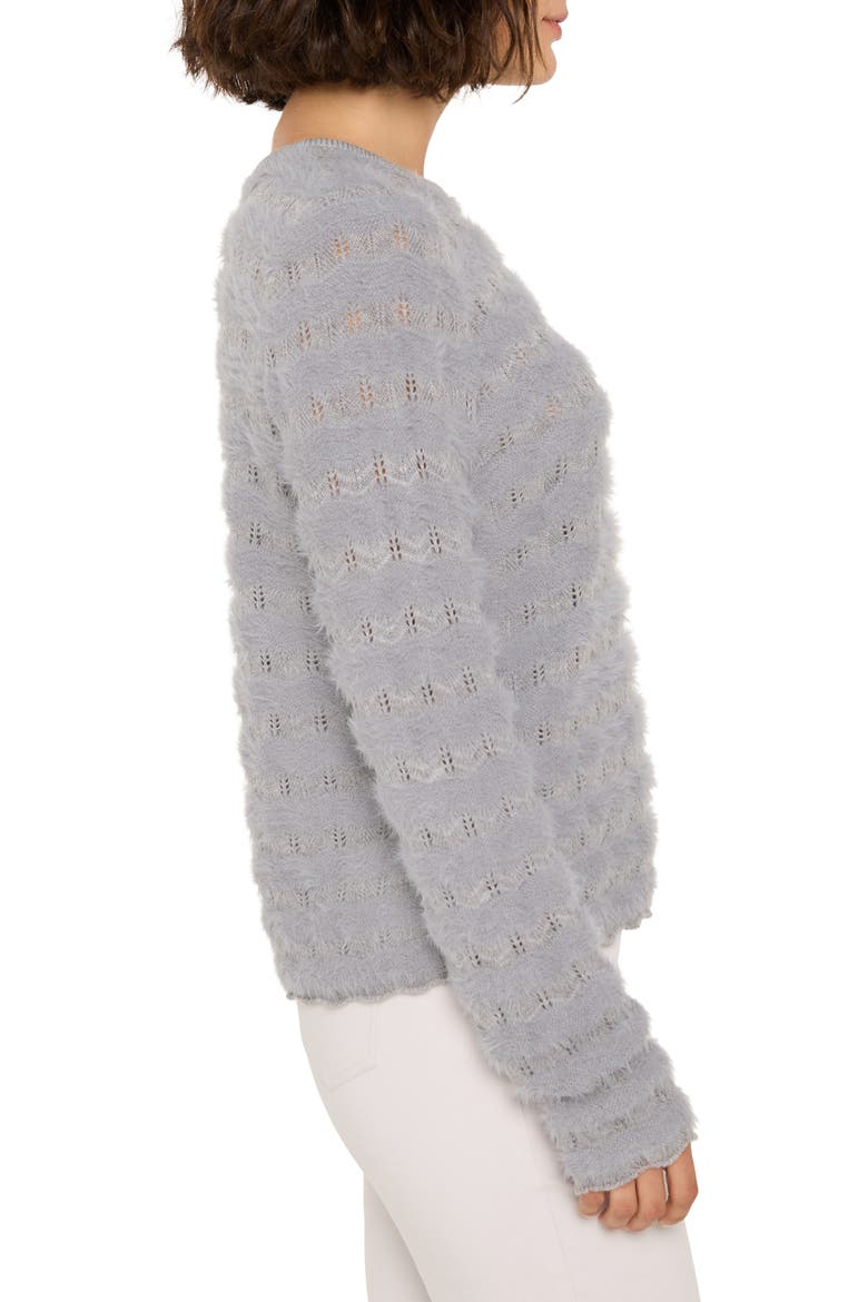 Cozy Waves Sweater, Alternate, color, SHARK GREY