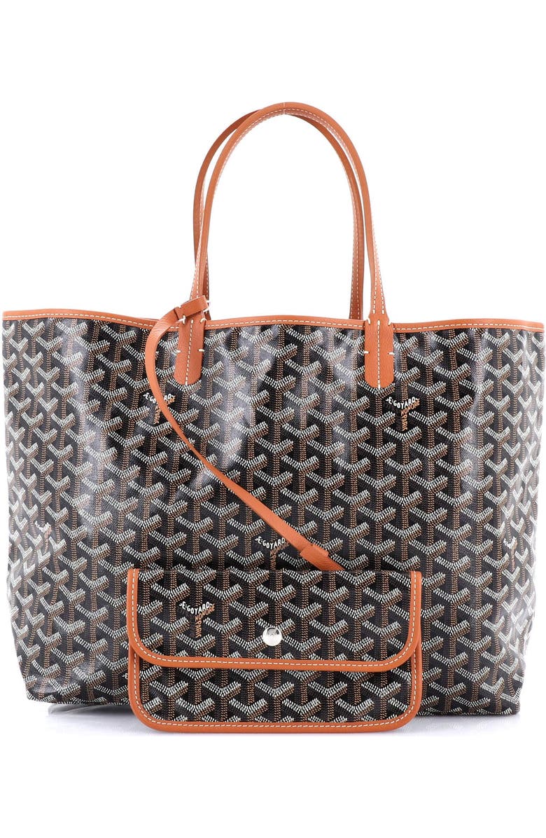 Pre-Owned Goyard Saint Louis Tote Coated Canvas PM, Alternate, color,