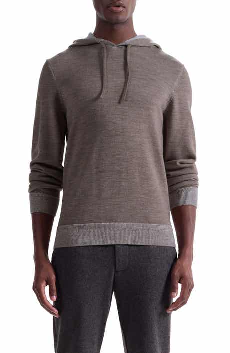 Merino Wool Hoodie Sweater