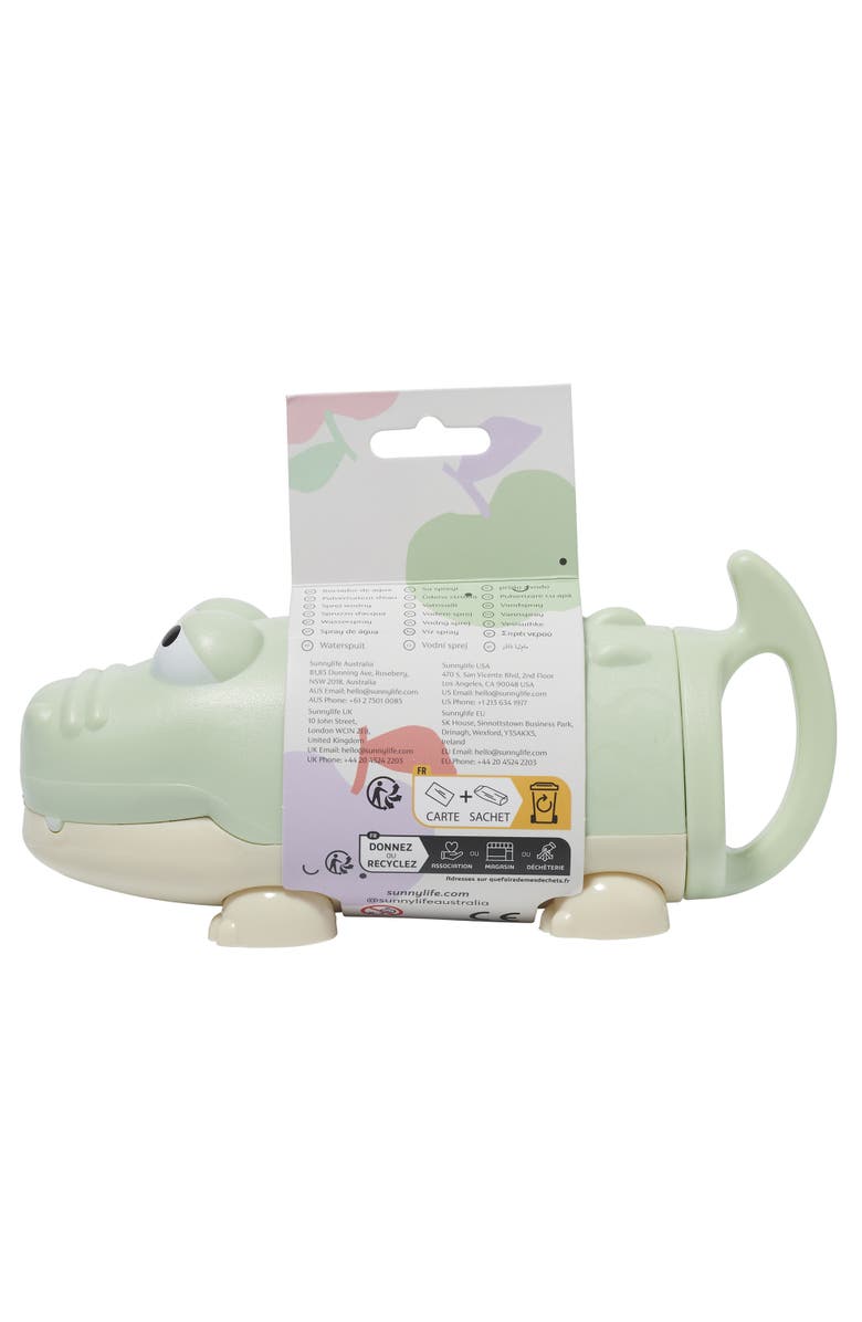 Sunnylife Water Squirters Crocodile Pastel Green Ages 3+, Alternate, color,