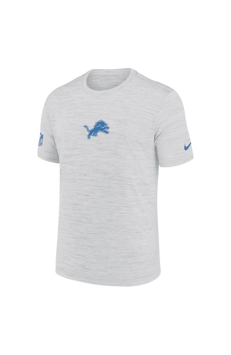 Nike Men's Nike Ash Detroit Lions Sideline Velocity Performance T-Shirt, Alternate, color, Ash