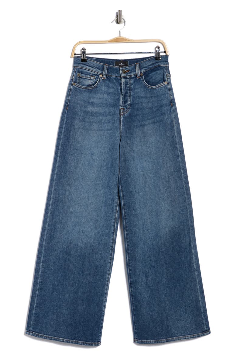 Zoey High Waist Wide Leg Jeans, Alternate, color, LORTON