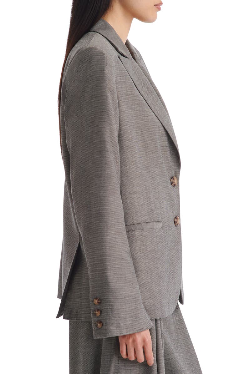 TWP Wool Blend Boyfriend Blazer, Alternate, color, Taupe