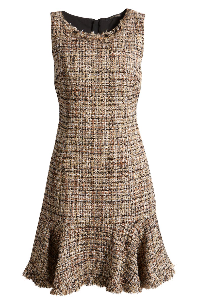 KOBI HALPERIN Reilly Tweed Sheath Dress, Alternate, color,