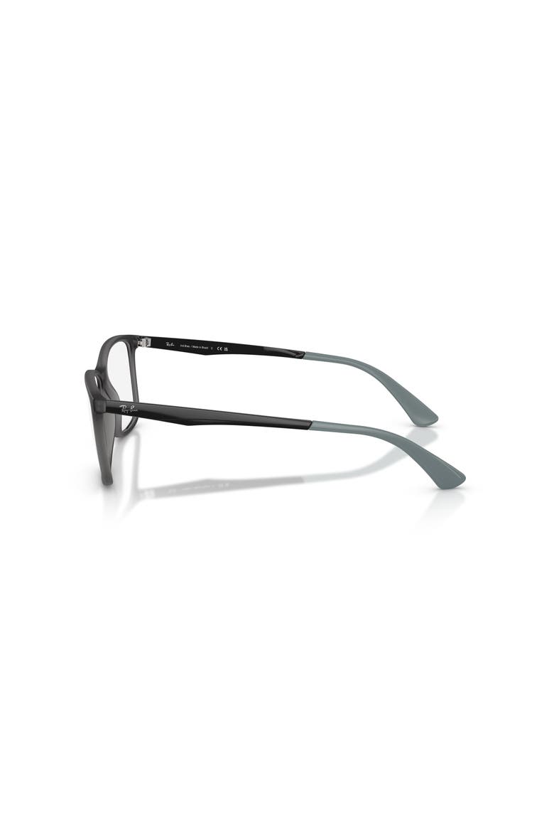 55mm Rectangle optical glasses, Alternate, color, Grey