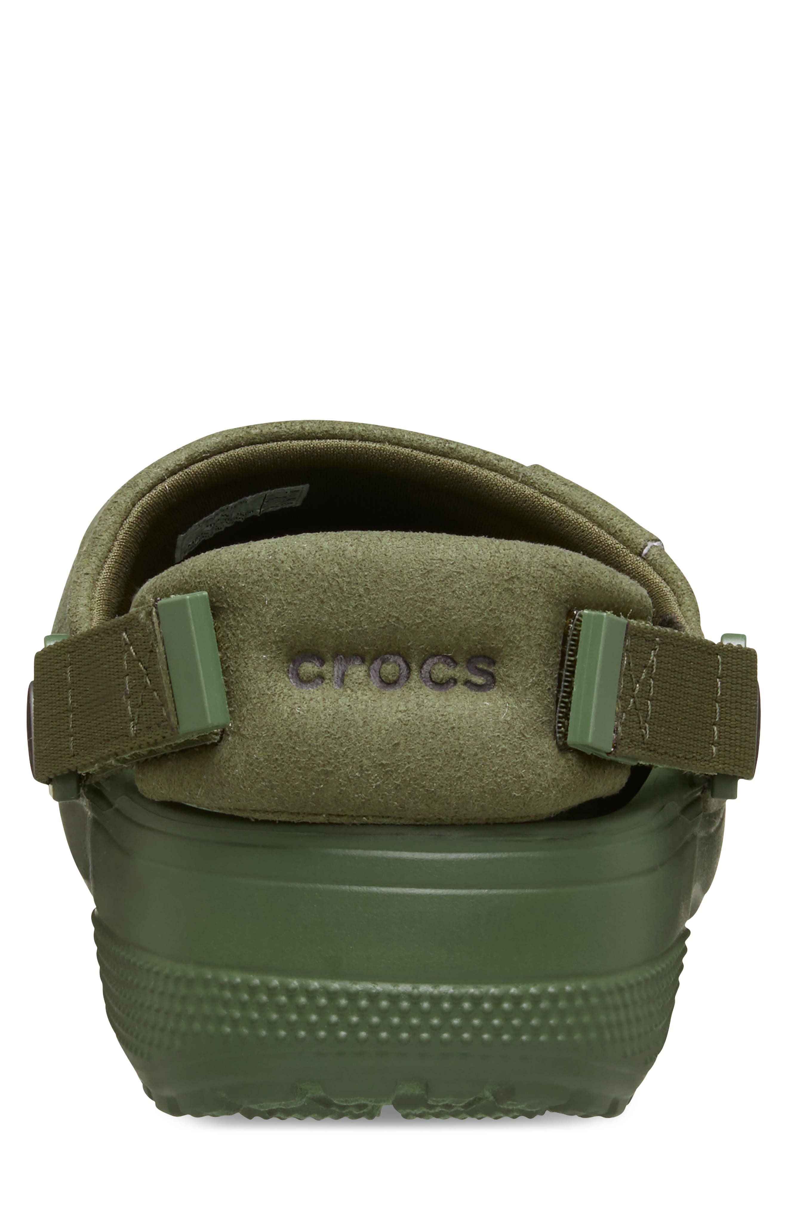 CROCS Classic Crafted Faux Suede Clog (Men) | Nordstromrack