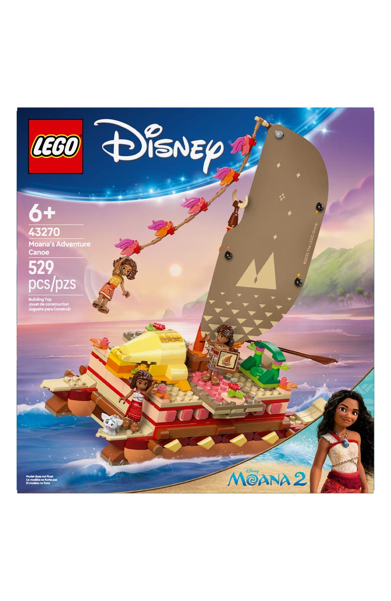 LEGO<sup>®</sup> 6+ Disney Moana's Adventure Canoe - 43270, Main, color, Multi