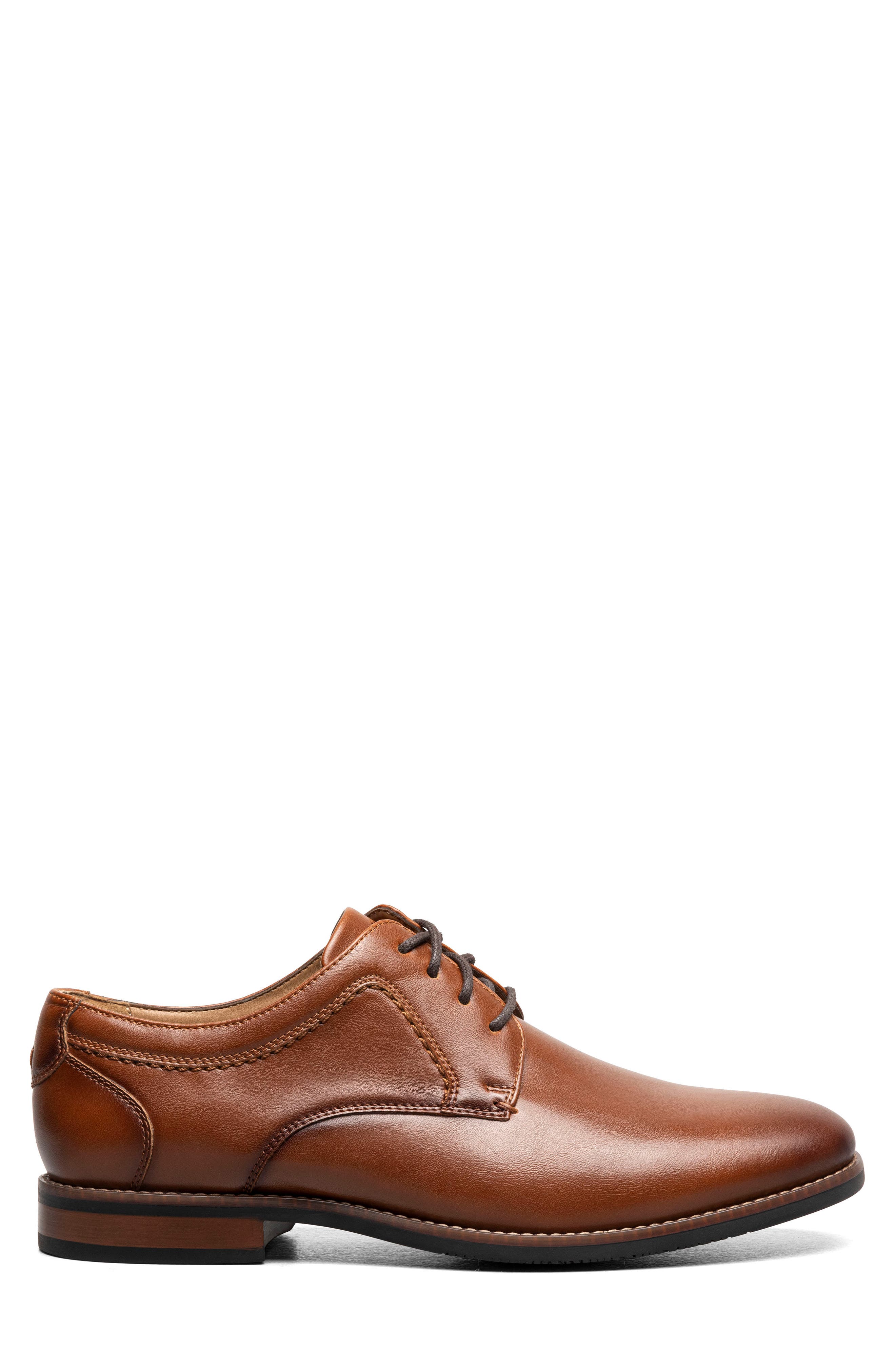 Wedgewood Plain Toe Derby - Wide Width Available, Alternate, color, COGNAC