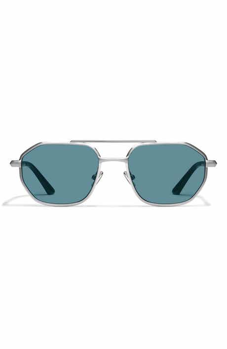 QUAY En Route 57mm Aviator Sunglasses