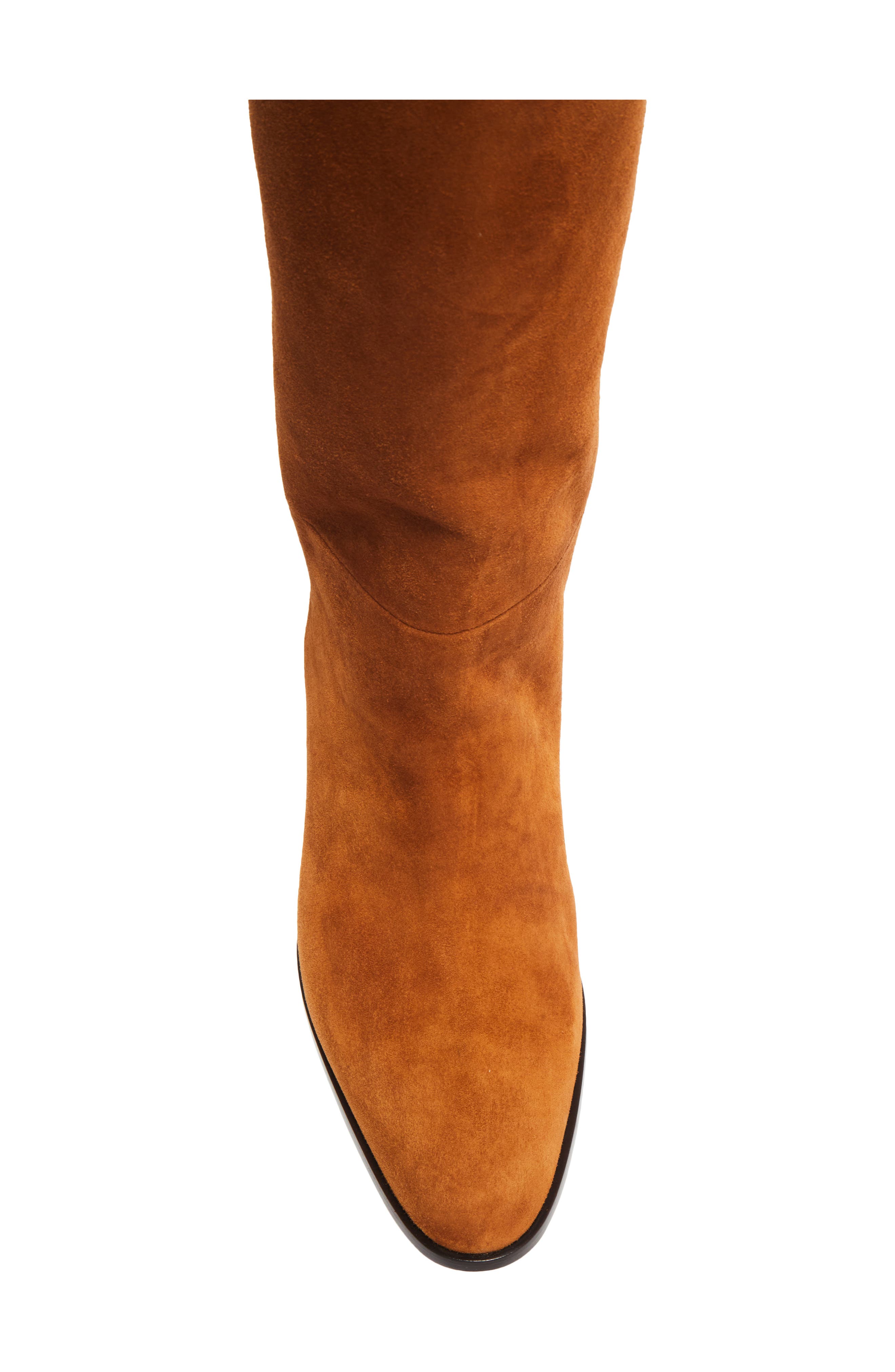 Caly Suede Knee High Boot, Alternate, color, TAN