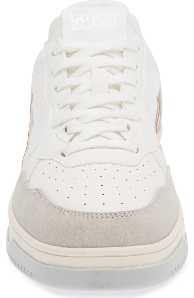Roberto Cavalli Cavalli Class Low Top Sneaker, Alternate, color, White/ White