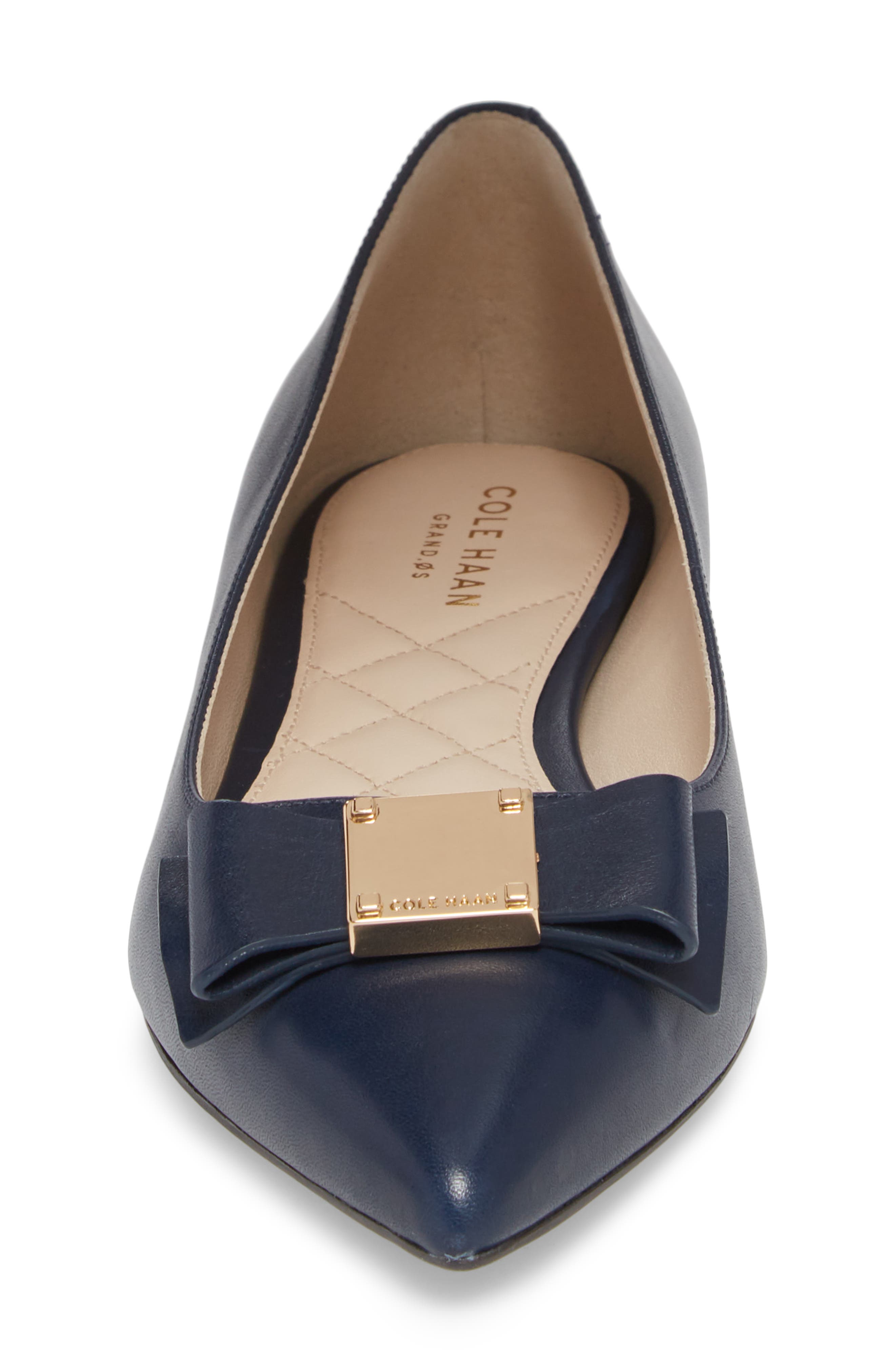 Cole Haan Tali Bow Skimmer Flat, Alternate, color, 