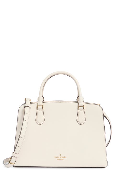 addie pebbled leather satchel bag