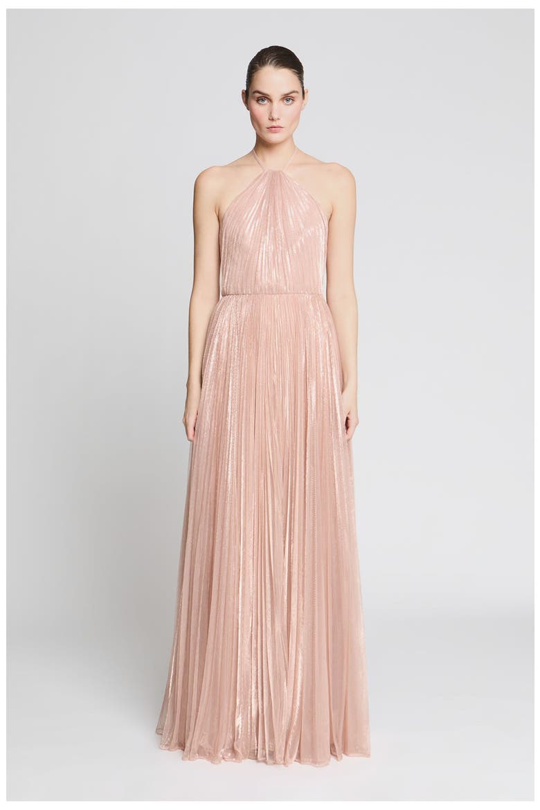 Marisol Lurex Gown, Main, color, Quartz