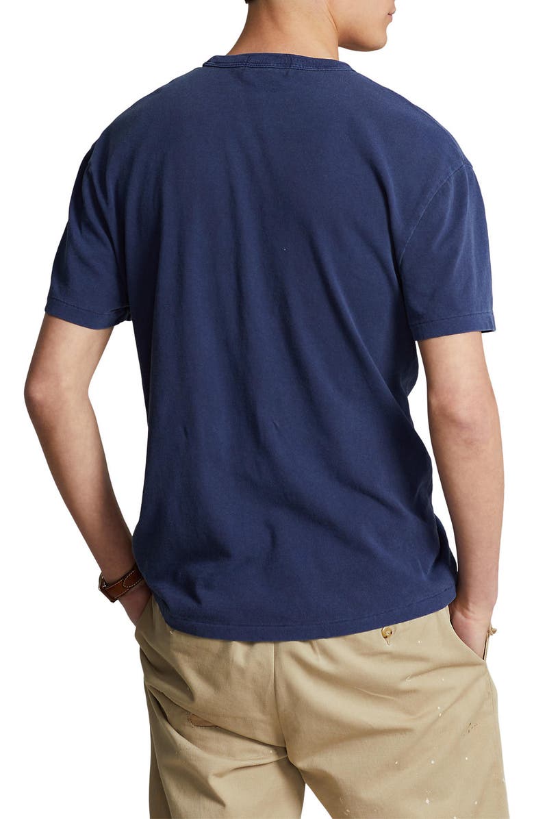 Polo Ralph Lauren University Graphic T-Shirt, Alternate, color, Dark Cobalt