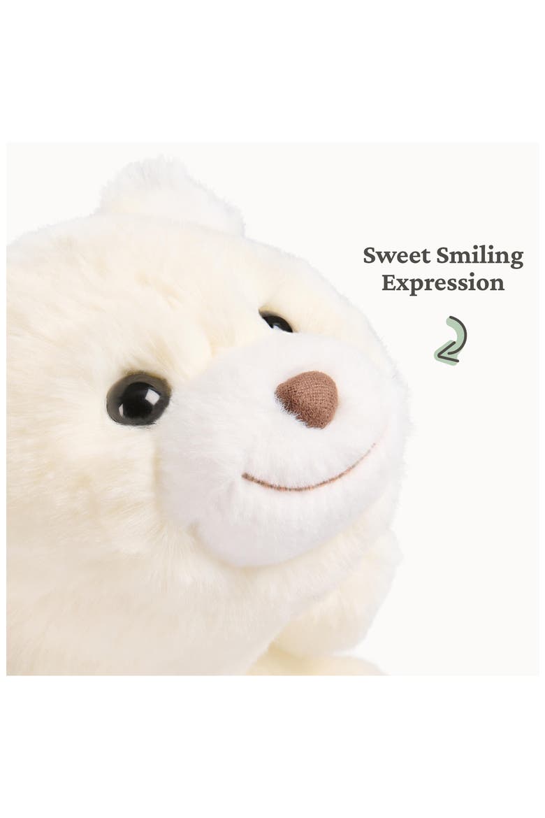 Forever Friends Littles Snuffles Bear, Alternate, color, WHITE