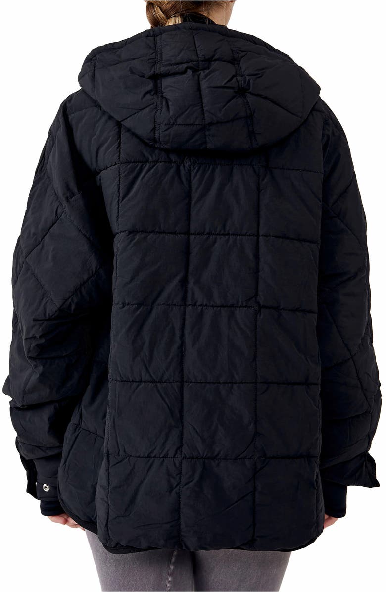 FP Movement by Free People FP Movement FP Movement Pippa Water Resistant Packable Pullover, Alternate, color, Black