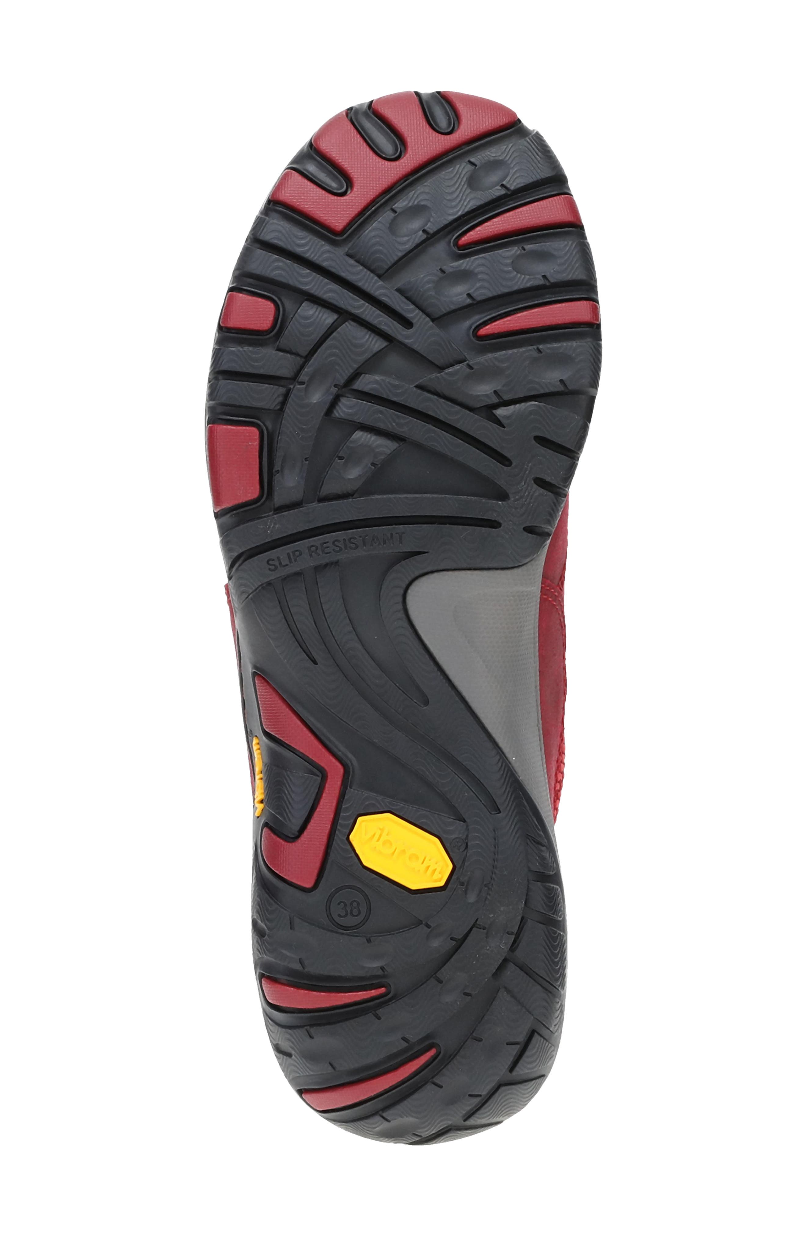 'Paisley' Waterproof Sneaker, Alternate, color, RED WATERPROOF