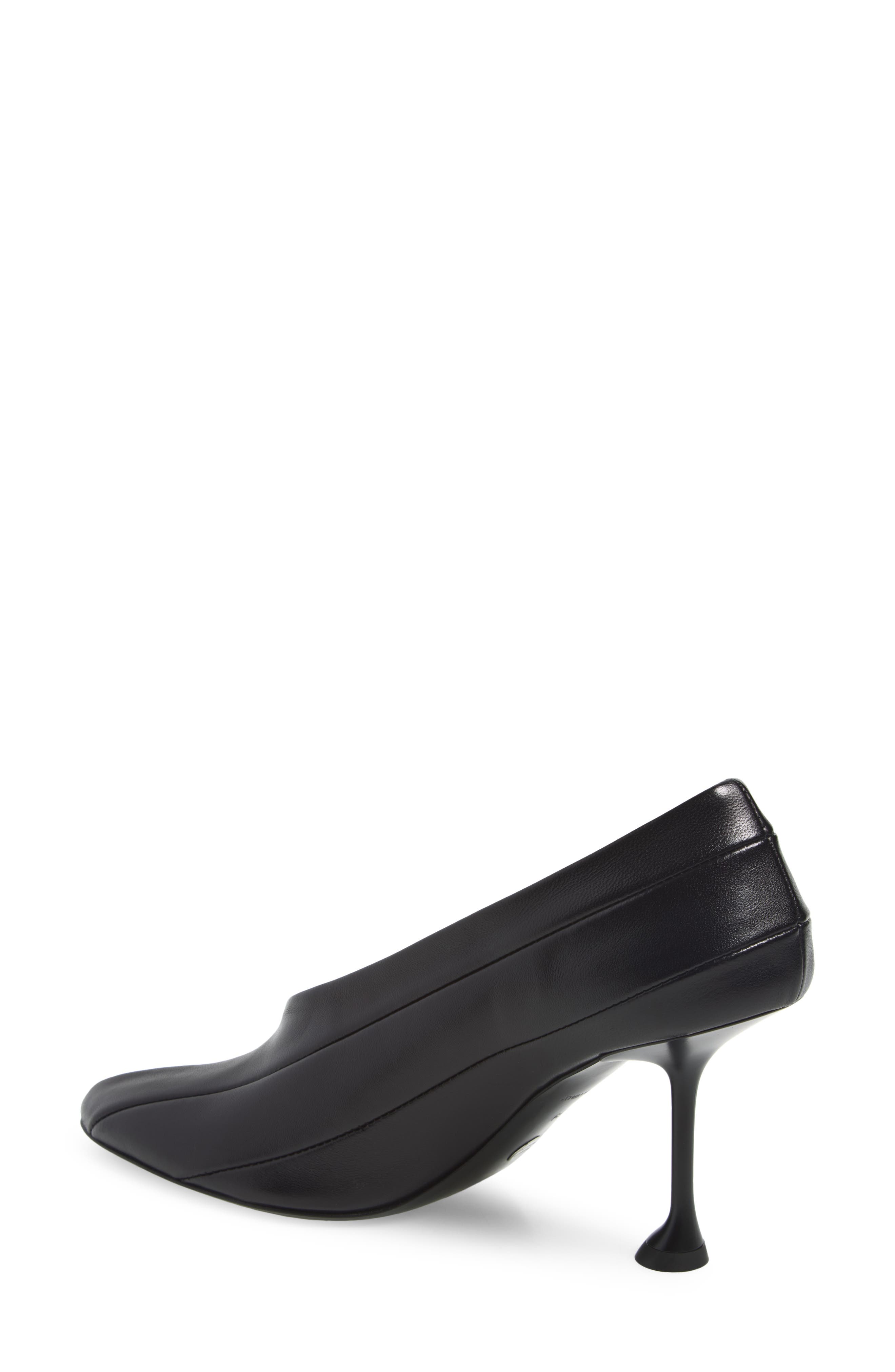 Tee Pieced Pump, Alternate, color, BLACK