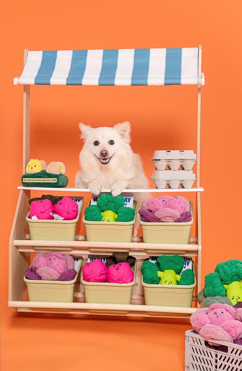 the furryfolks Red Cabbage Nosework Toy, Alternate, color, Pink