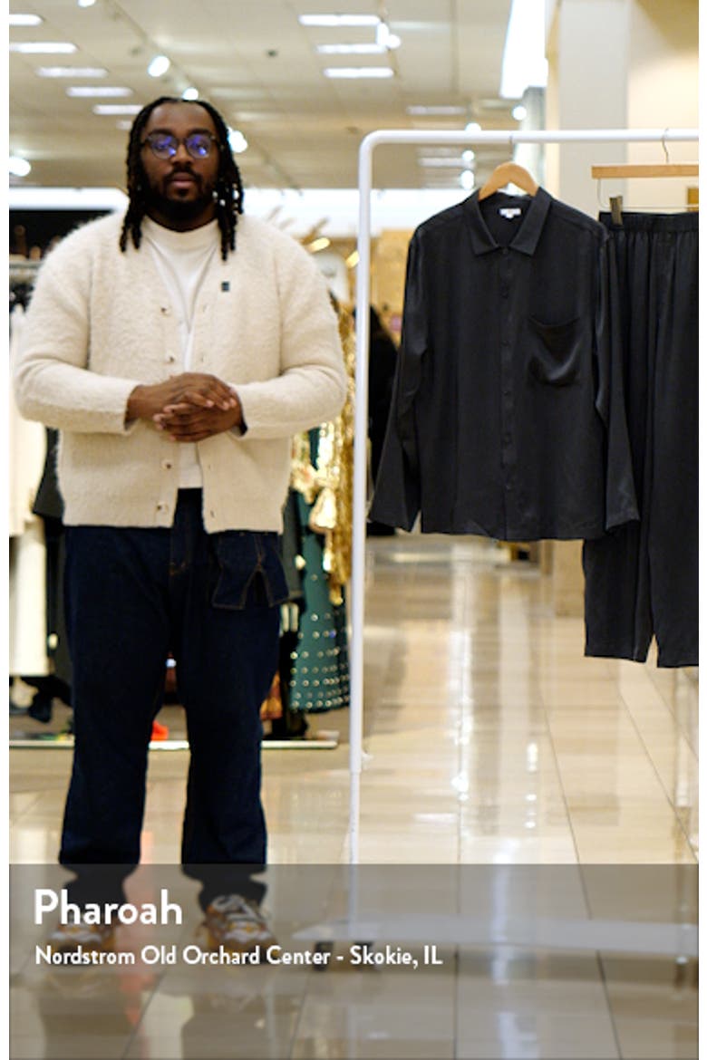 Long Sleeve Washable Silk Pajamas video