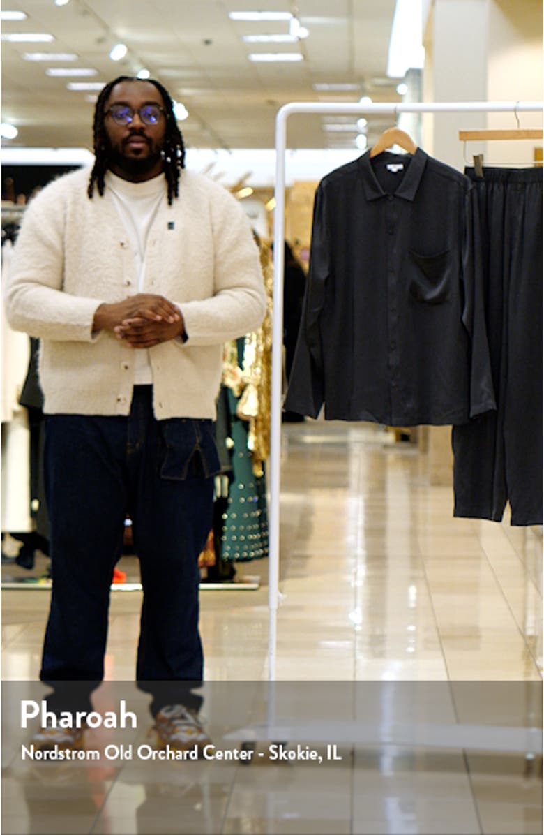 Long Sleeve Washable Silk Pajamas, sales video thumbnail