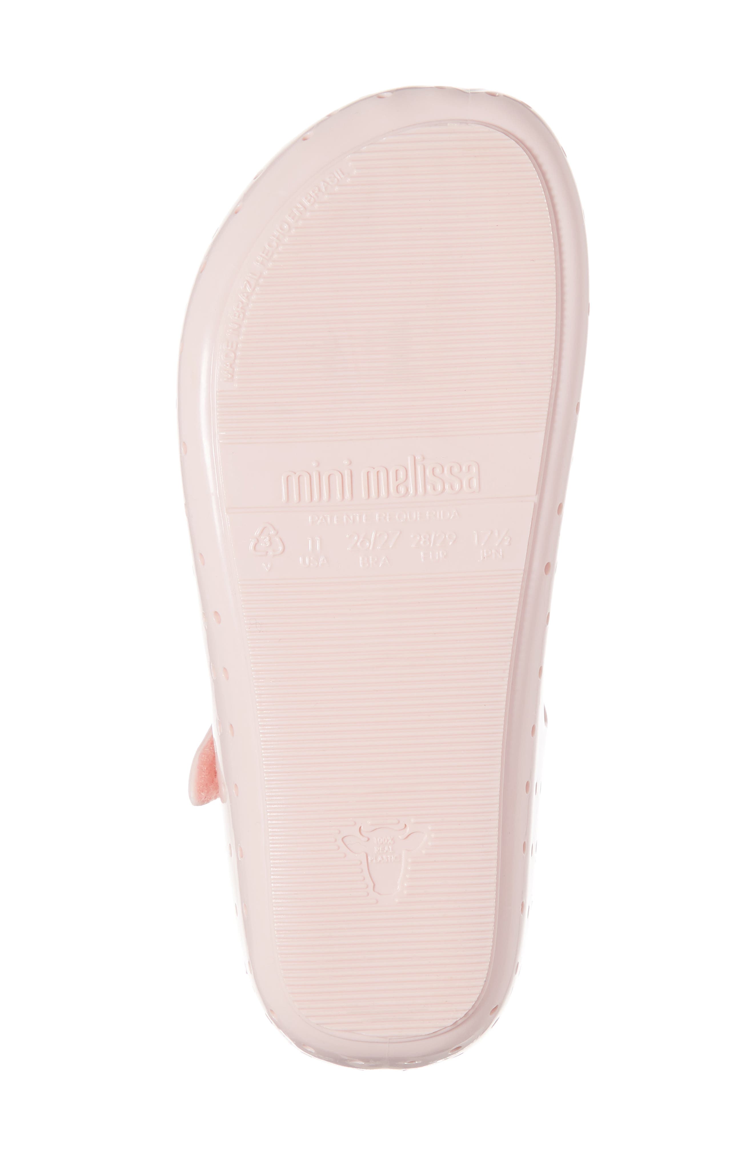 Mini Melissa Ultra13 Perforated Mary Jane, Alternate, color, PINK/ RED