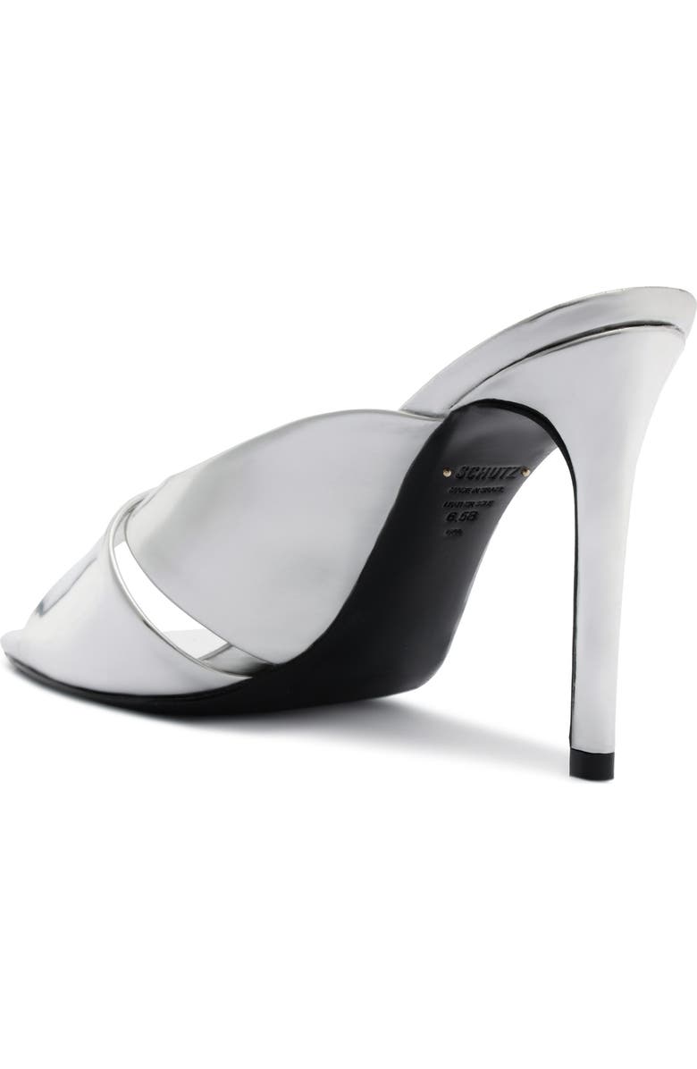 Schutz Maxine Mule, Alternate, color, Silver