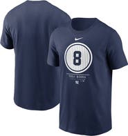 Nike Men's Nike Yogi Berra Navy New York Yankees Locker Room T-Shirt