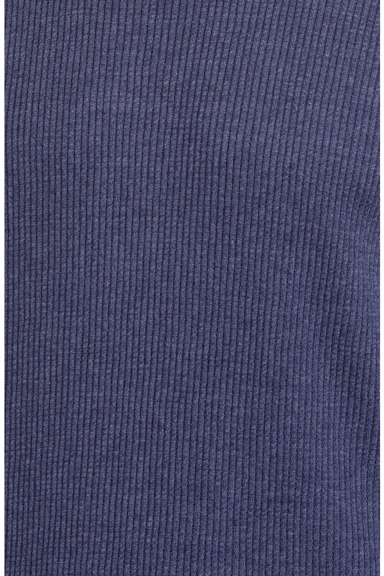 Adam Waffle Knit Long Sleeve T-Shirt, Alternate, color, NAVY HEATHER