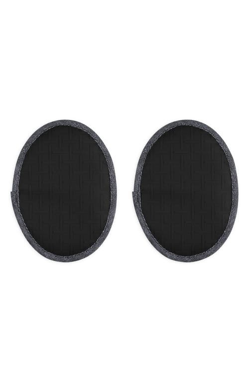 Le Creuset Set Of 2 Mini Oven Mitts In Noir