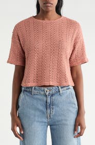 Splendid Finley Crochet Top