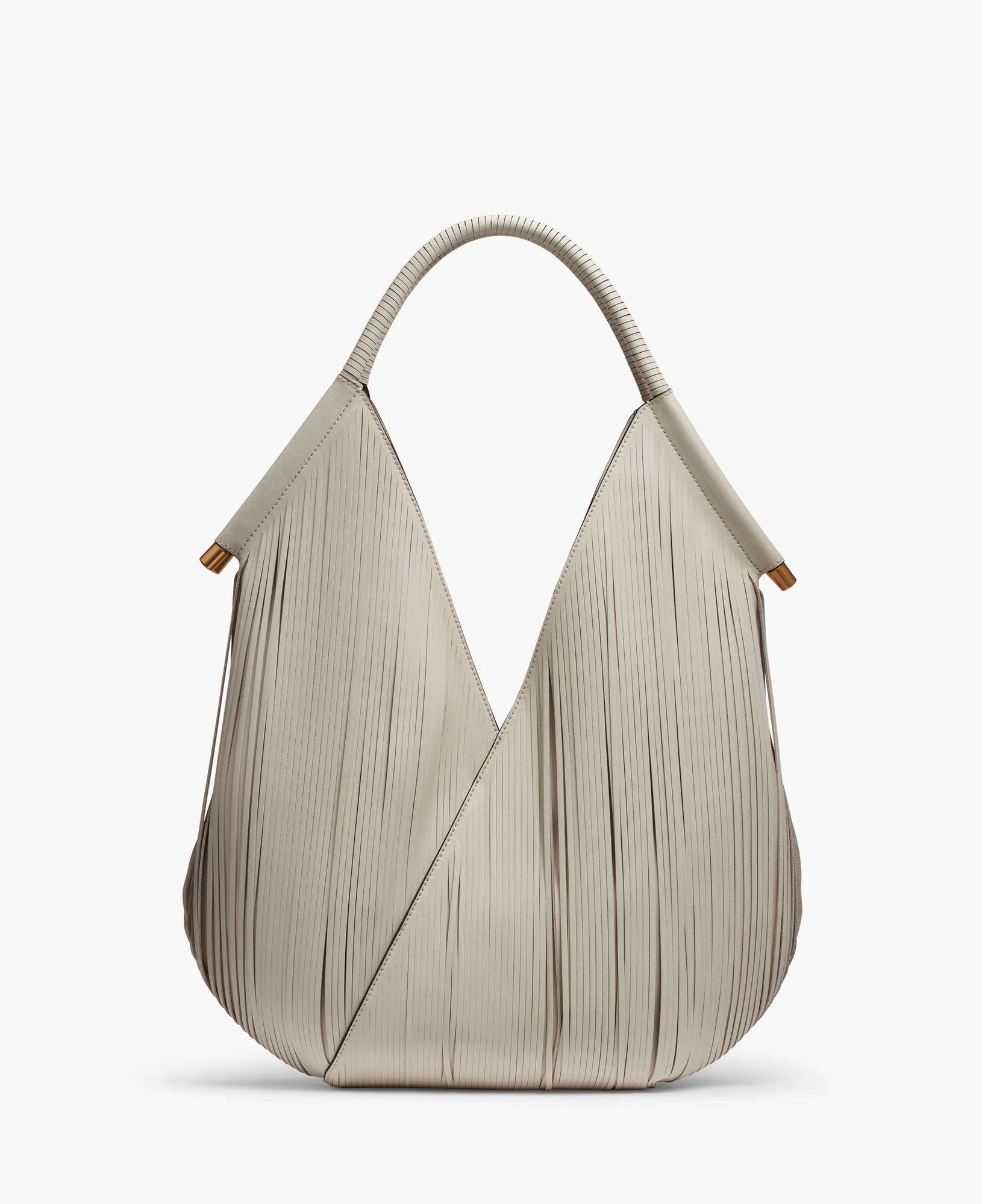 Baldwin Large Floral Lasercut Shoulder Bag, Alternate, color, Bone