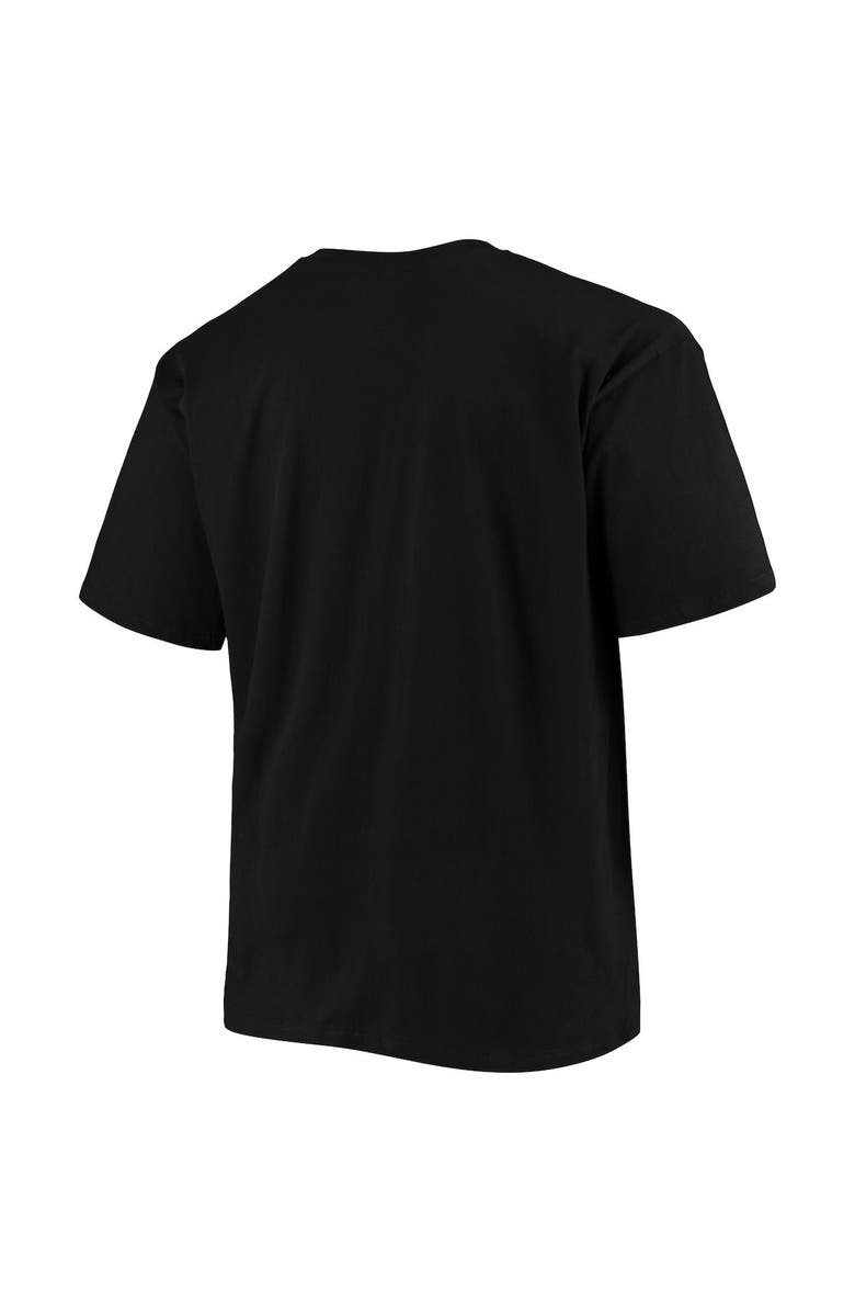 FANATICS Men's Fanatics Branded Black Tampa Bay Buccaneers Big & Tall Color Pop T-Shirt, Alternate, color, 