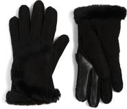 UGG® Genuine Shearling Exposed Curve Seam Gloves