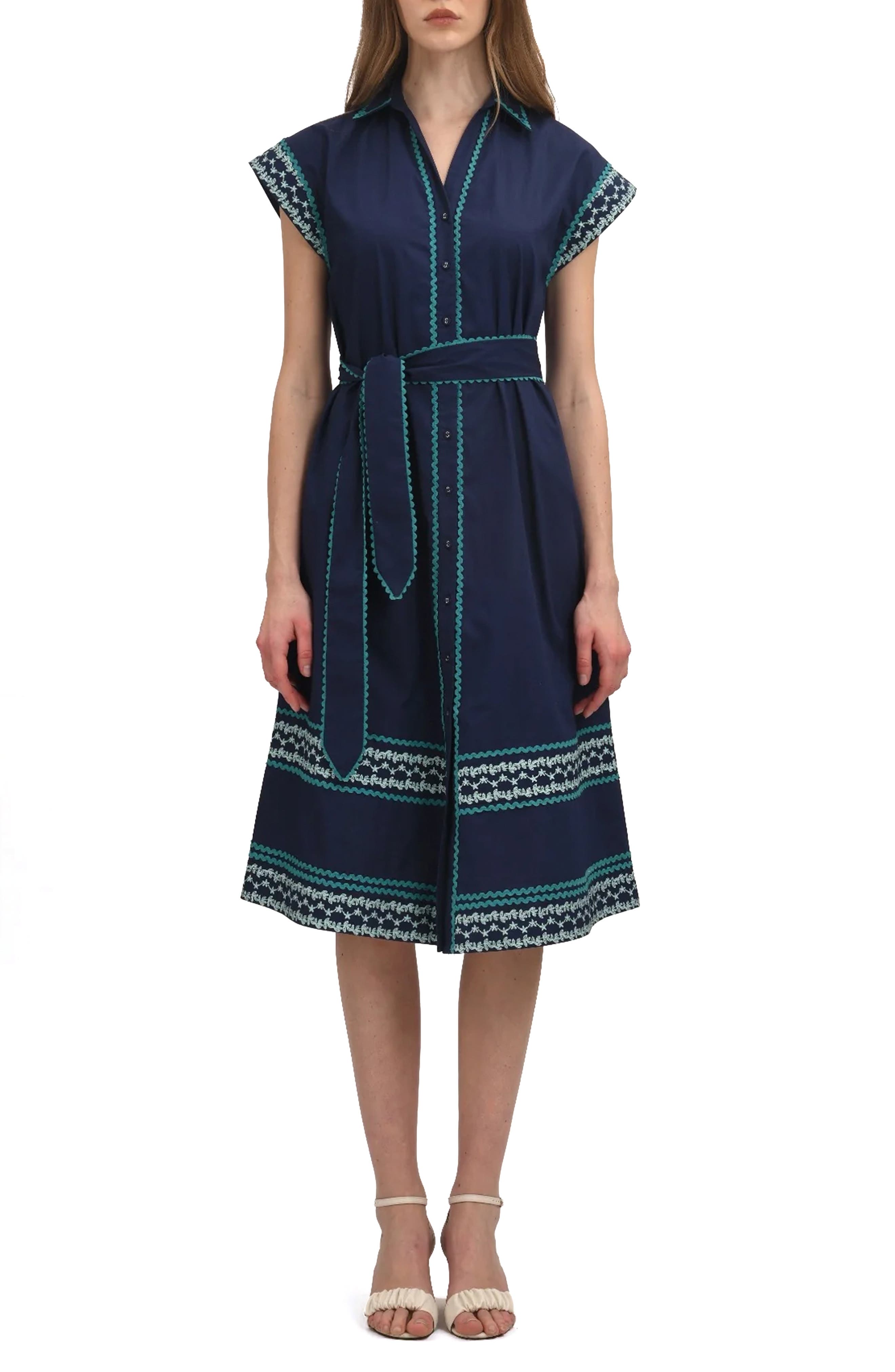 Celina Moon Thalia Midi Shirtdress