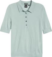 BOSS Fidenka Merino Wool Polo