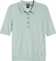BOSS Fidenka Merino Wool Polo