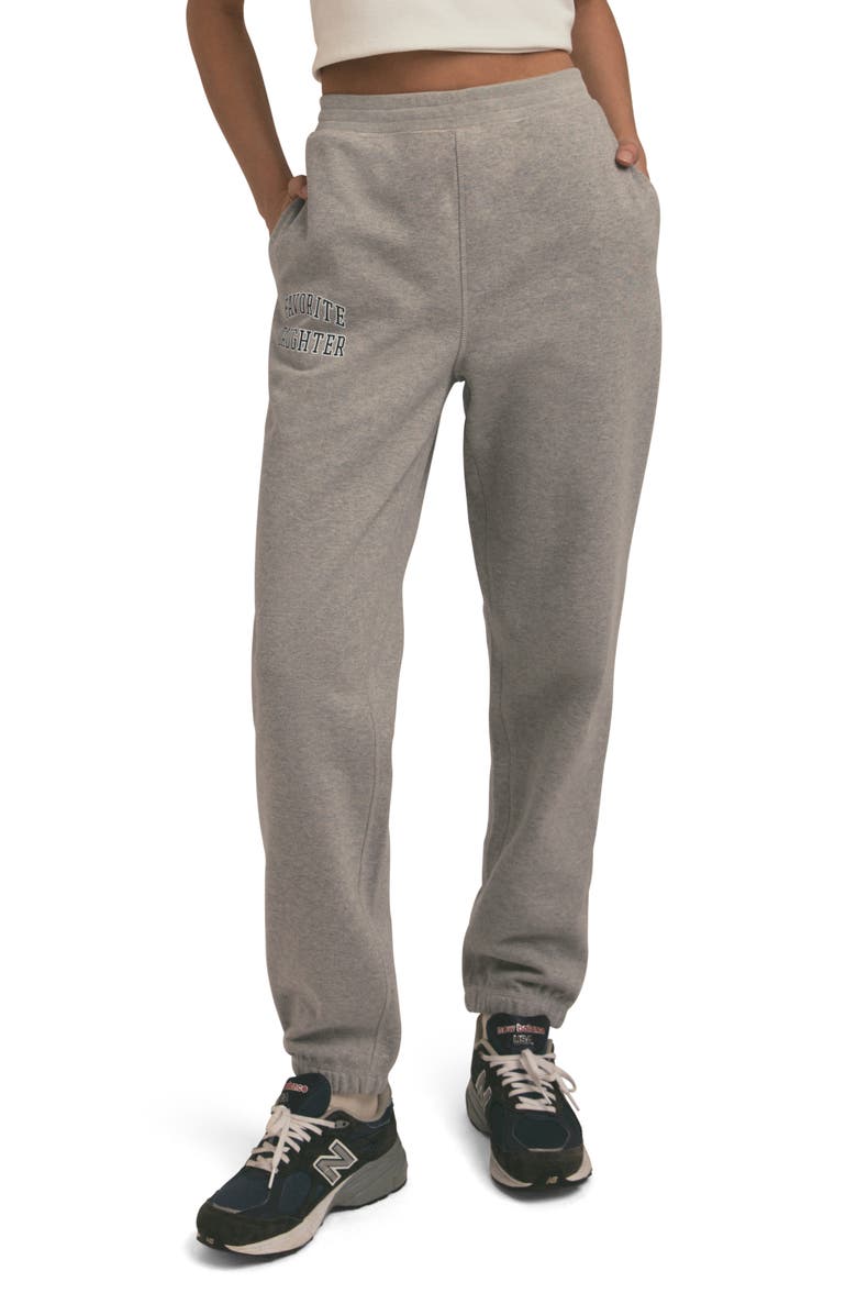 Favorite Daughter The Collegiate Joggers, Main, color, Heather Grey