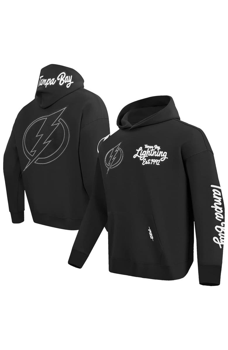 PRO STANDARD Men's Pro Standard Black Tampa Bay Lightning Paint the City Pullover Hoodie, Main, color, Black