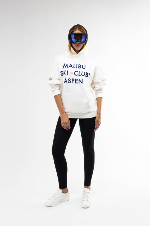 Malibu Ski Club Aspen 3d Hoodie In Animal Print