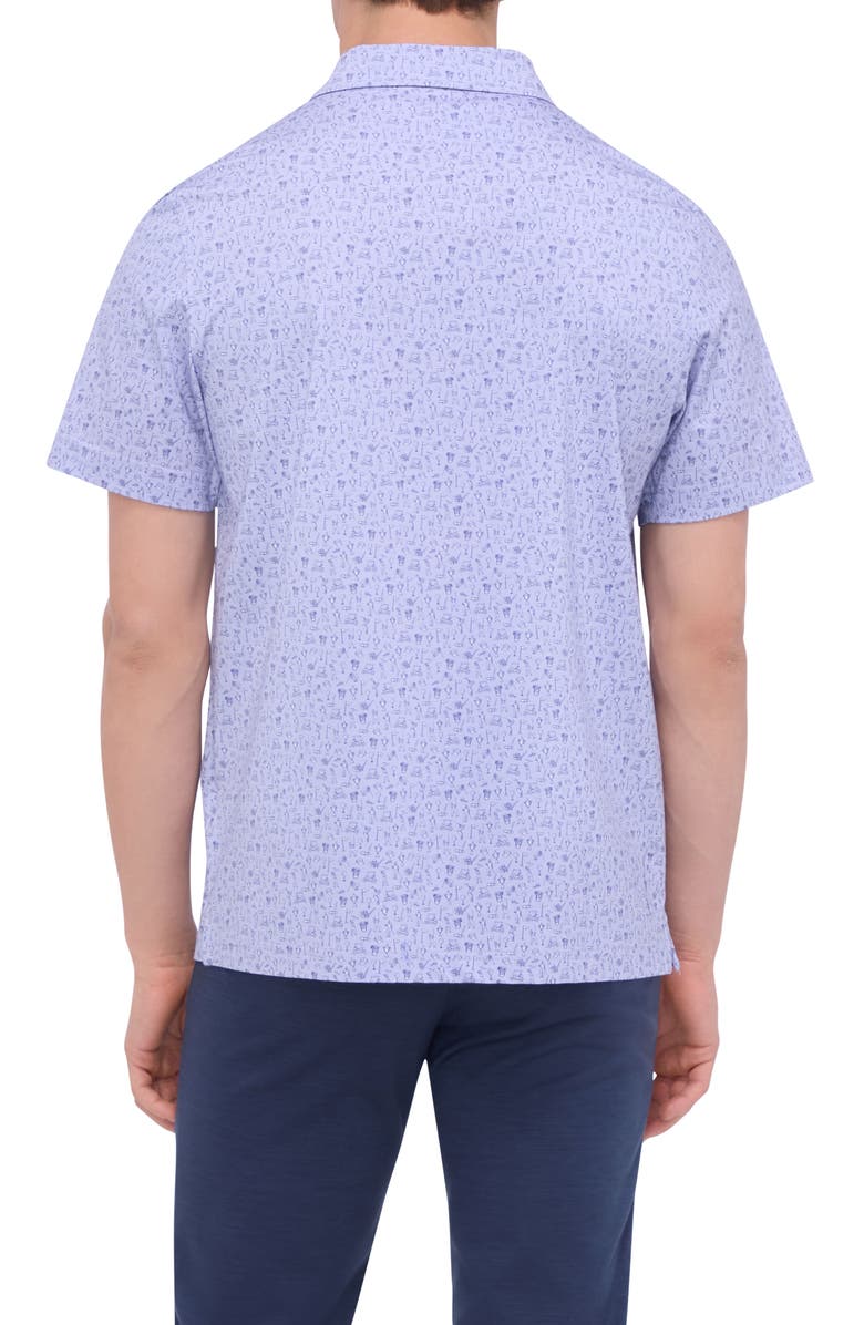 Bugatchi Vincent Polo Shirt, Alternate, color, Lilac