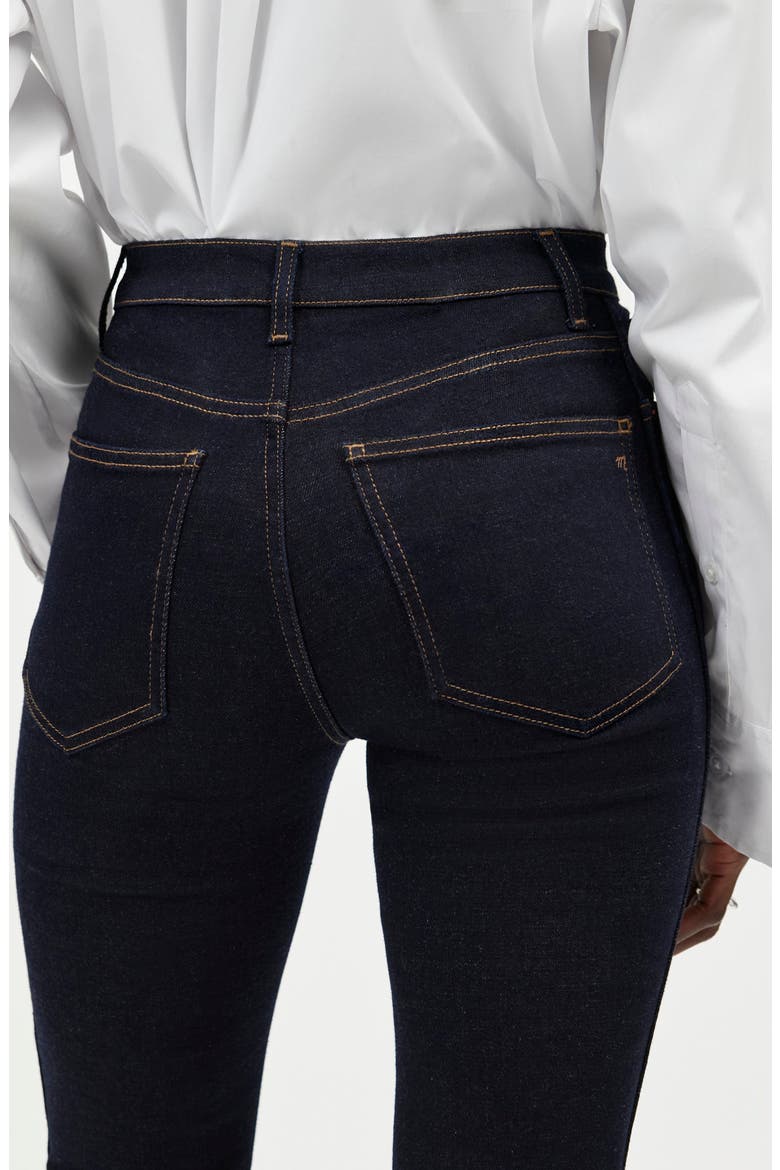 Mid-Rise Stovepipe Jeans, Alternate, color, RINSE WASH