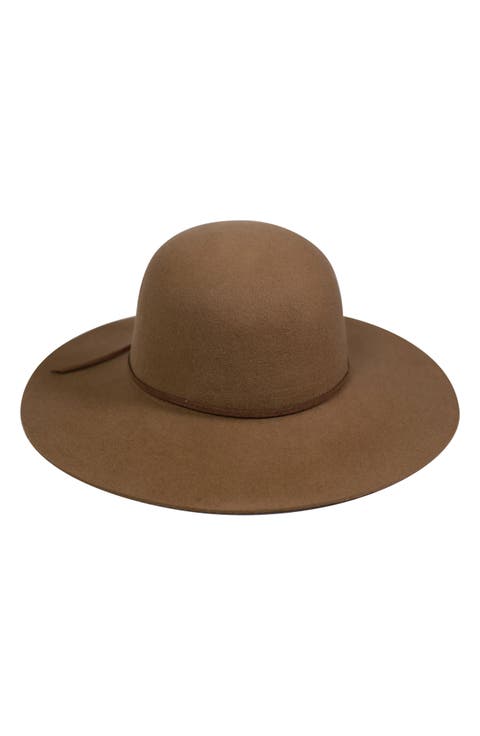 Felted Wool Floppy Hat