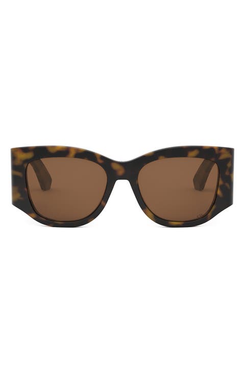 'DiorNuit S1I 54mm Square Sunglasses