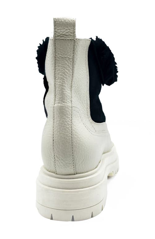 BEAUTIISOLES BEAUTIISOLES FRANCY GENUINE SHEARLING LINED PLATFORM BOOT 