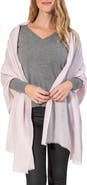 Amicale Cashmere Solid Wrap