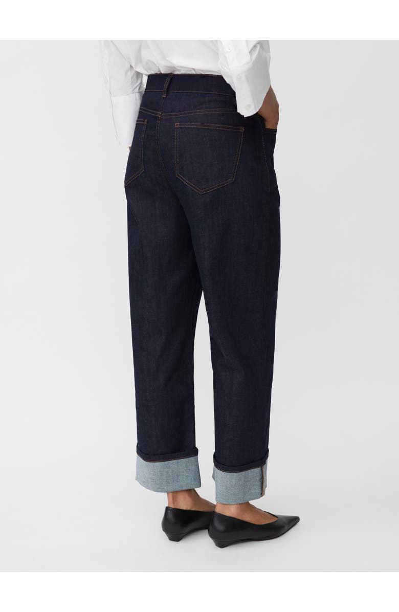 Masai Copenhagen MaPalvessa Loose Fit Turn Up Jeans, Alternate, color, Dark Denim